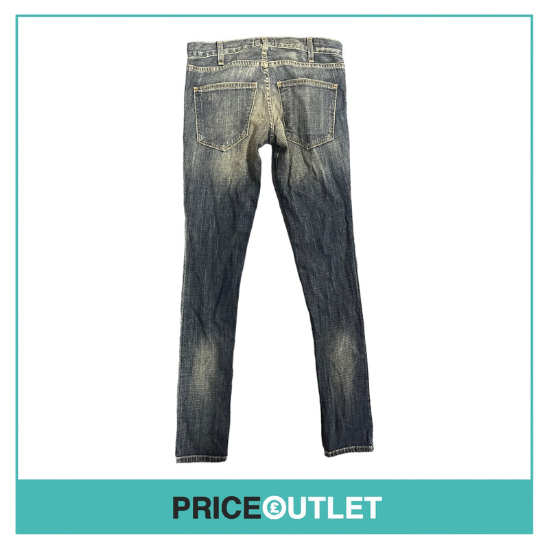 Current Elliott - Washed Skinny Jeans with Brass Studs - Size 27 - BRAND NEW WITH TAGS