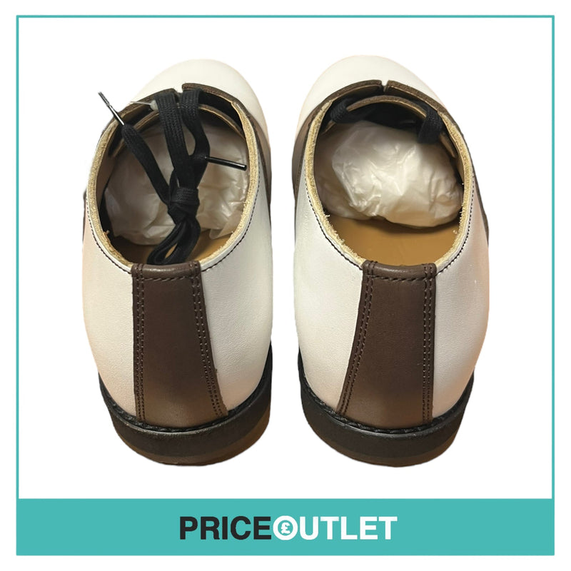 Comme des Garçons - Ladies Brown and White Shoes - Size 22.5 - BRAND NEW WITH TAGS