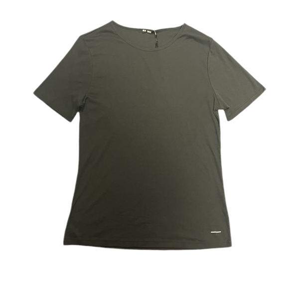 BLK DNM - Black T-Shirt with White Detail - Size L - BRAND NEW WITH TAGS