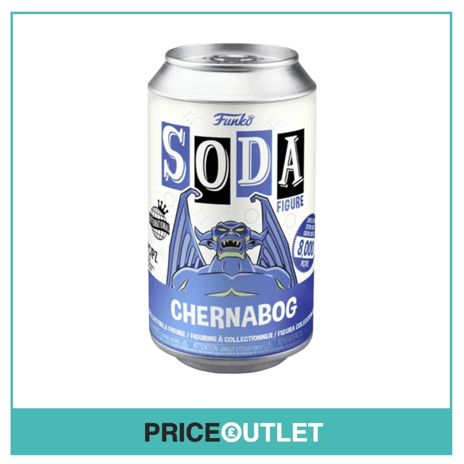 Chernabog -  Funko Soda Vinyl Figure! Box Of 6 -Fantasia - International LE8000 Pcs - Brand New