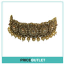 Dhiral's Creations - Gold Earrings, Choker and Headpiece Jewellery Set - BRAND NEW IN BAG