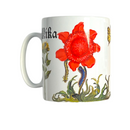 Mika - Flower Print Mug - BRAND NEW