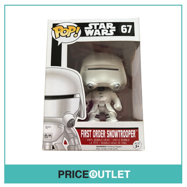 Funko - Star Wars - First Order Snowtrooper #67 (Slightly Damaged)