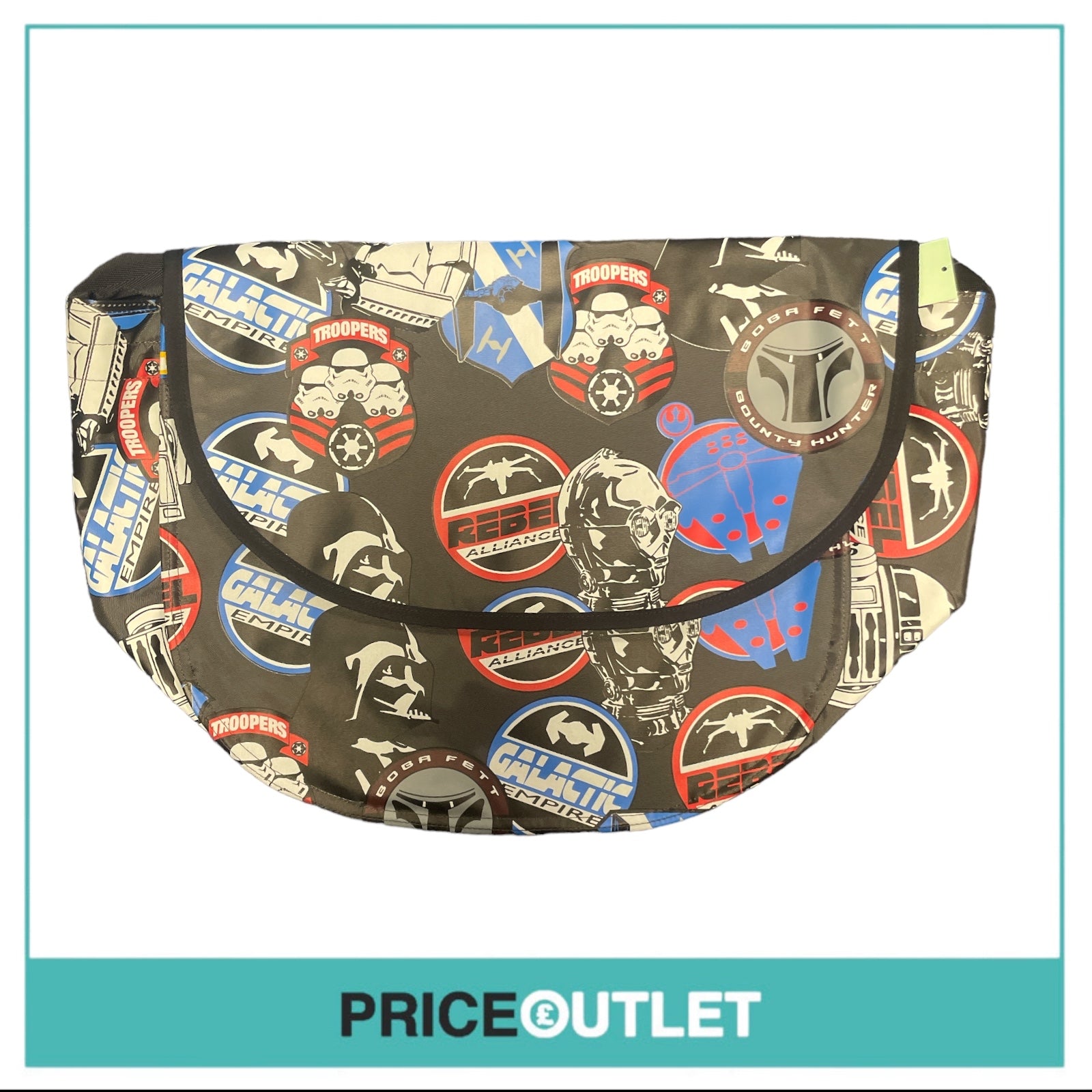 Comme des Garçons Shirt x Star Wars - Grey Crossbody Bag - Size OS - BRAND NEW WITH TAGS