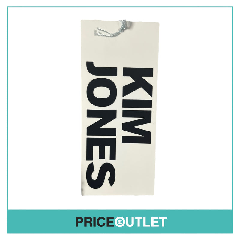 Kim Jones - Grey Polka Dot Shirt with Double Collar and Yellow Lining - Size S - BRAND NEW WITH TAGS