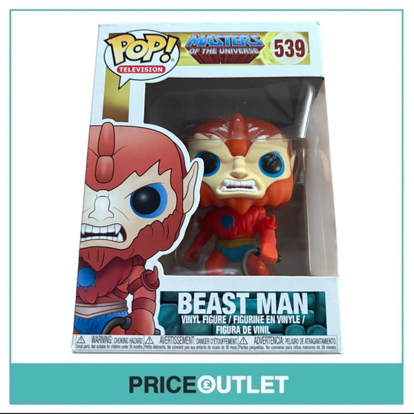 Funko - Masters of the Universe - Beast Man #539 (Slightly Damaged)
