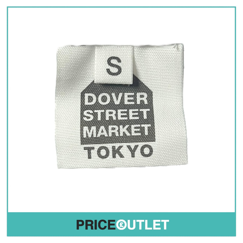 Dover Street Market Tokyo - Womens Black Polo Shirt - Size S - BRAND NEW WITH TAGS