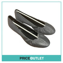 Maloles Paris - Silver Polka Dot Elastic Ballet Flats - Size T38 - BRAND NEW WITH TAGS