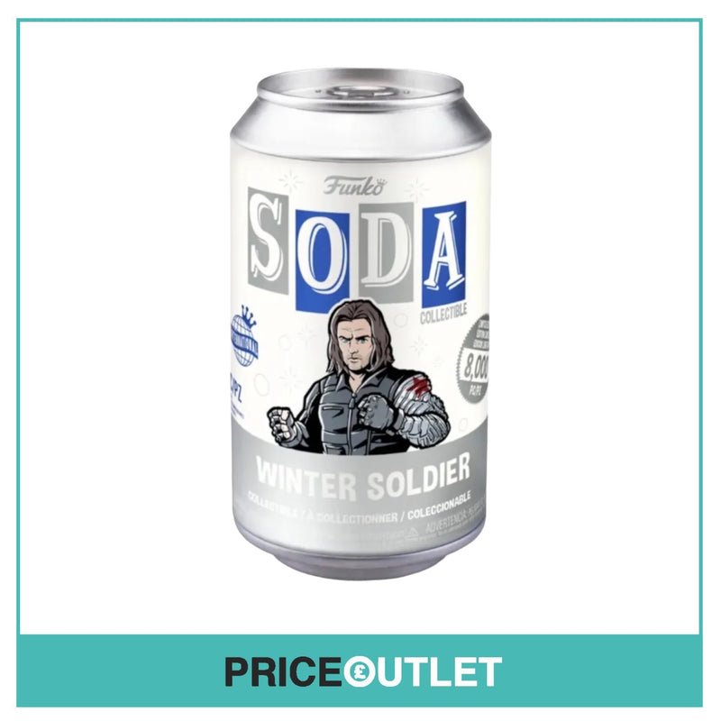 Winter Soldier -  Funko Soda Vinyl Figure! -  Captain America Civil War - International LE8000Pcs -  Chance Of Chase  - Brand New