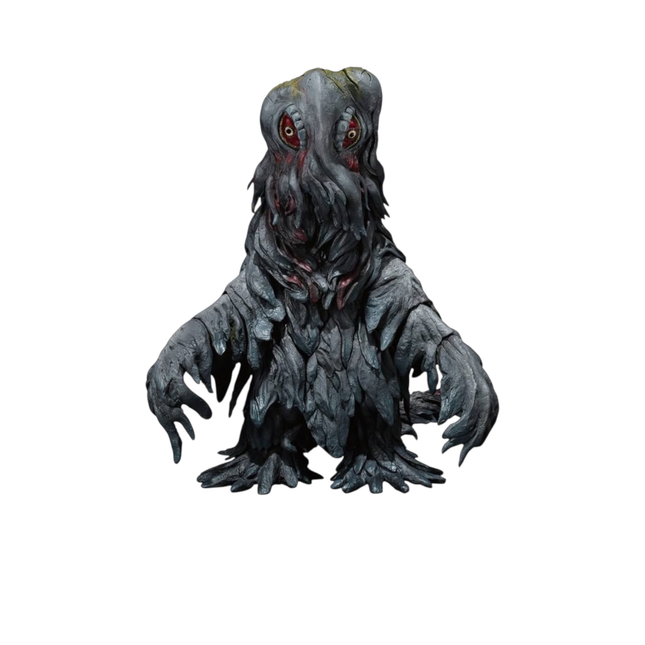 Monster-like creature figurine with a white background