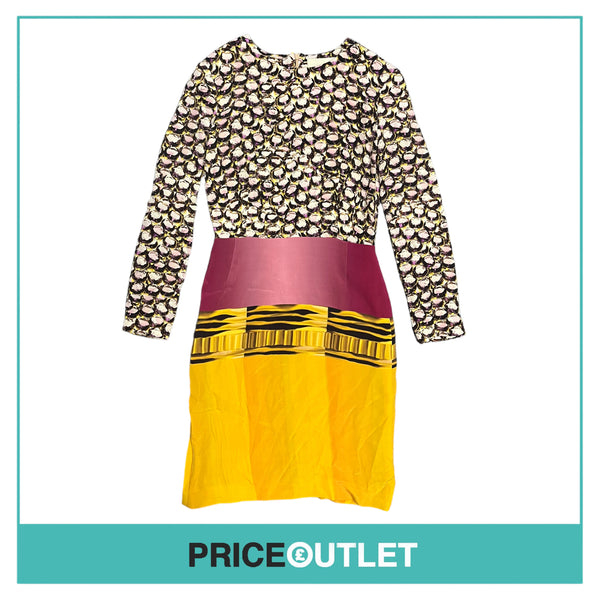Mary Katrantzou - Multi Print Silk Dress - Size 8 - BRAND NEW WITH TAGS