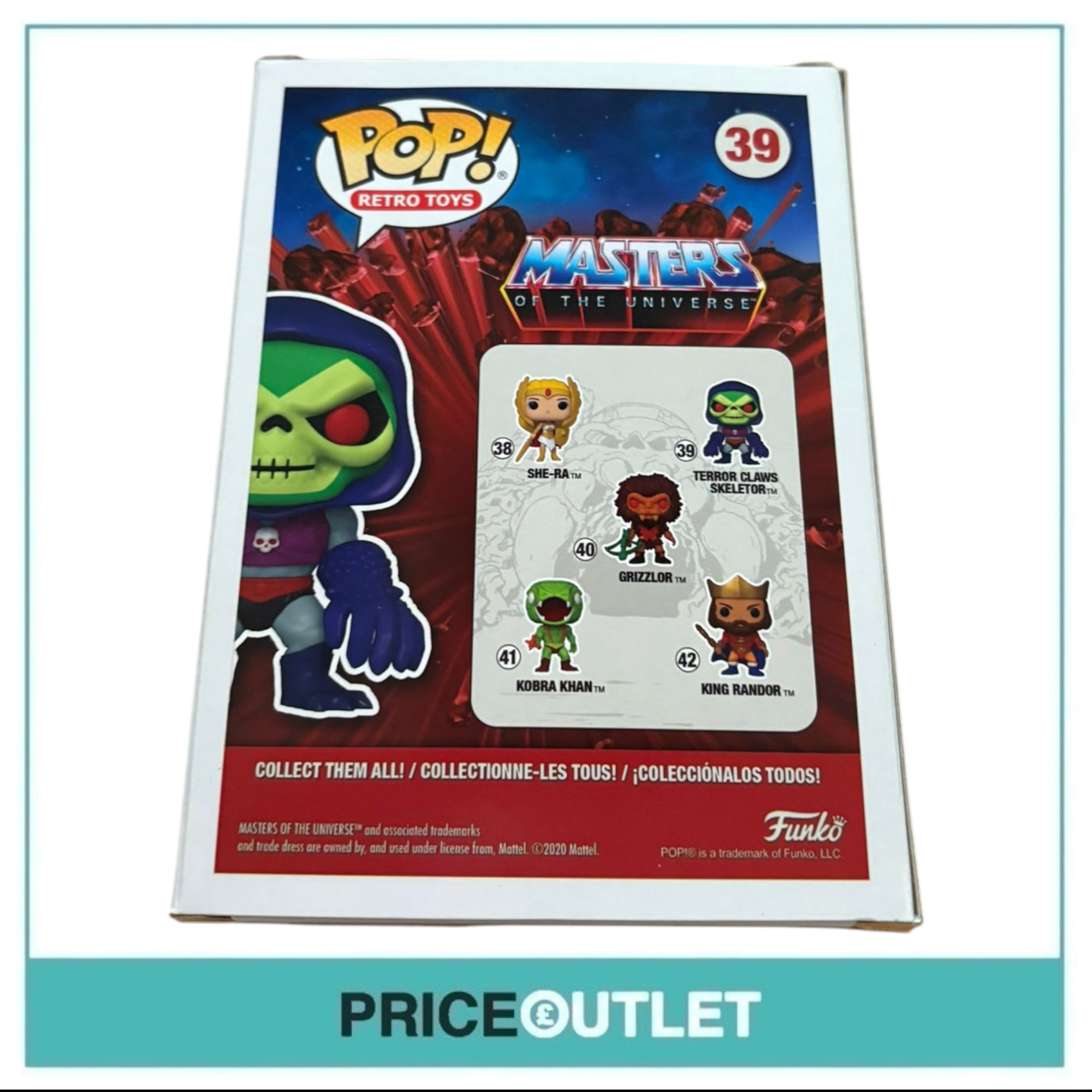 Funko - Masters of the Universe - Terror Claws Skeletor