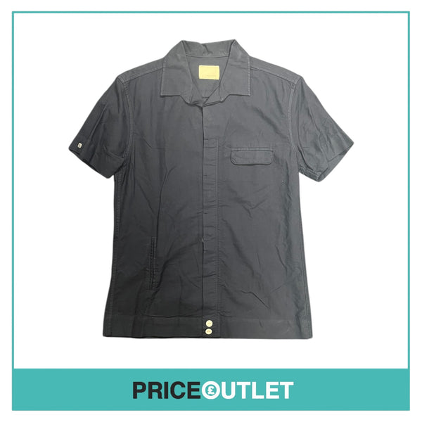 Band of Outsiders - Navy Short Sleeve Shirt - Size M - BRAND NEW WITH TAGS