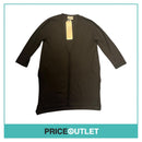 Roberta Furlanetto - Black Cardigan - Size 44 - BRAND NEW WITH TAGS
