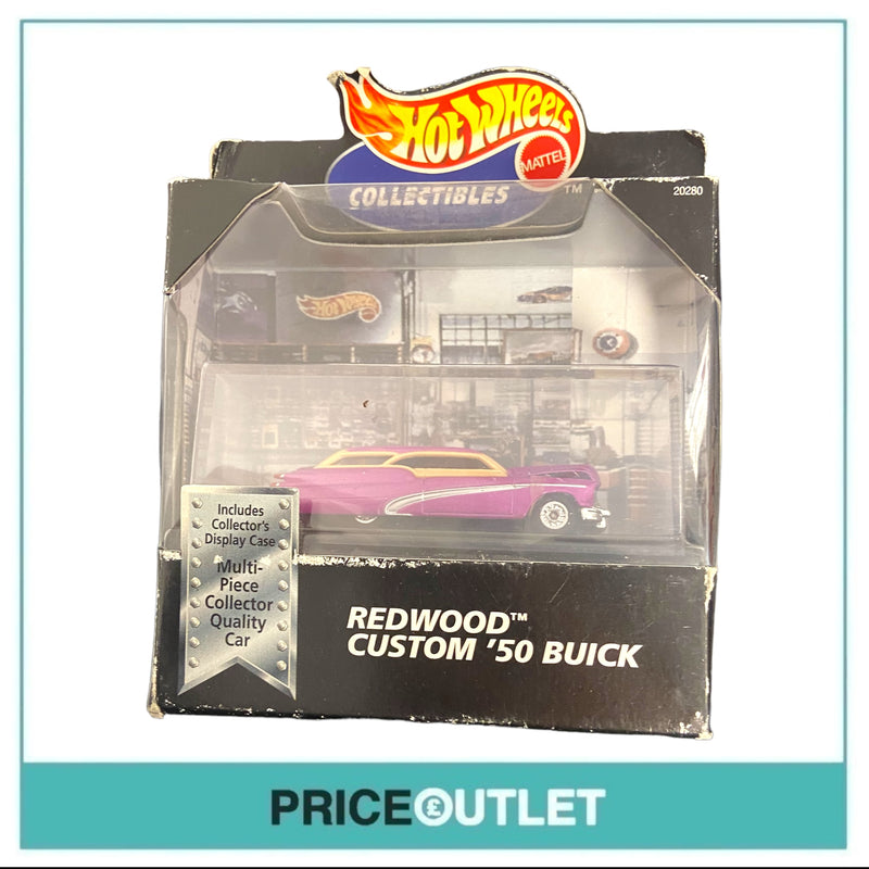 Hot Wheels - Redwood Custom '50 Buick Limited Edition (Purple) - Damaged Box
