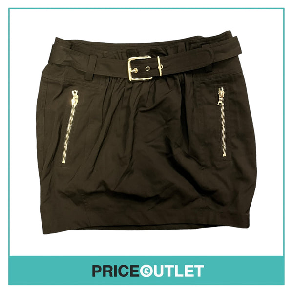 PHI - Black Messenger Skirt - Size XS - BRAND NEW WITH TAGS