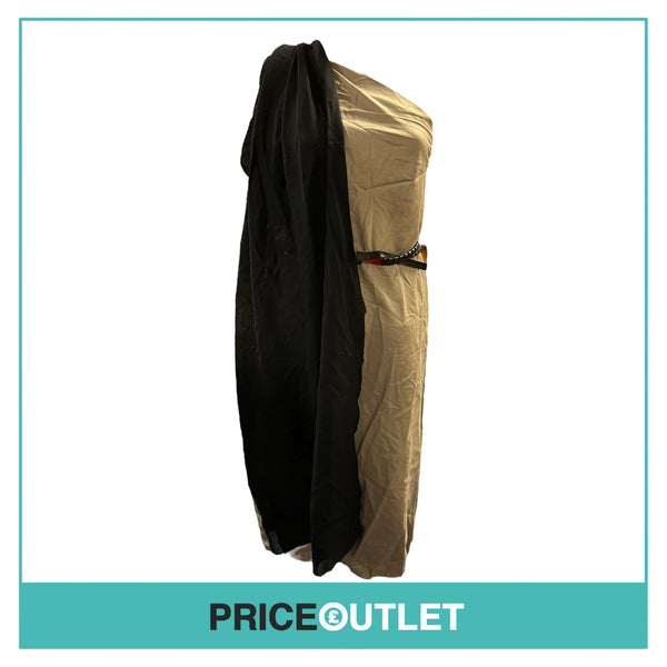 David Szeto - Sari Inspired Dress with Belt - Size 40 - BRAND NEW WITH TAGS