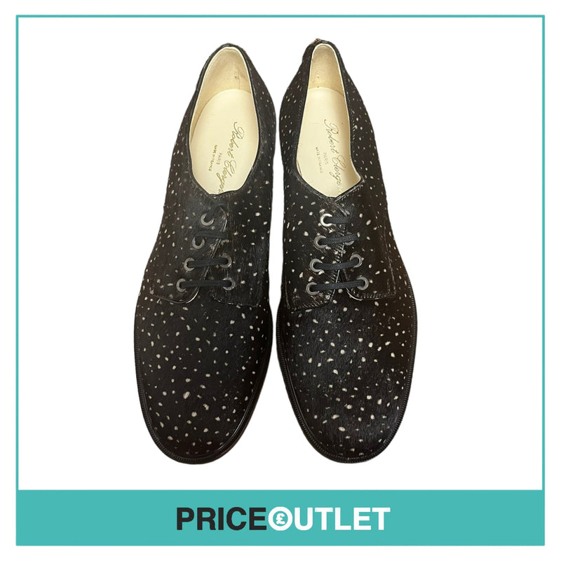 Robert Clergerie - Black Spotty Shoes - Size 37 - BRAND NEW WITH TAGS