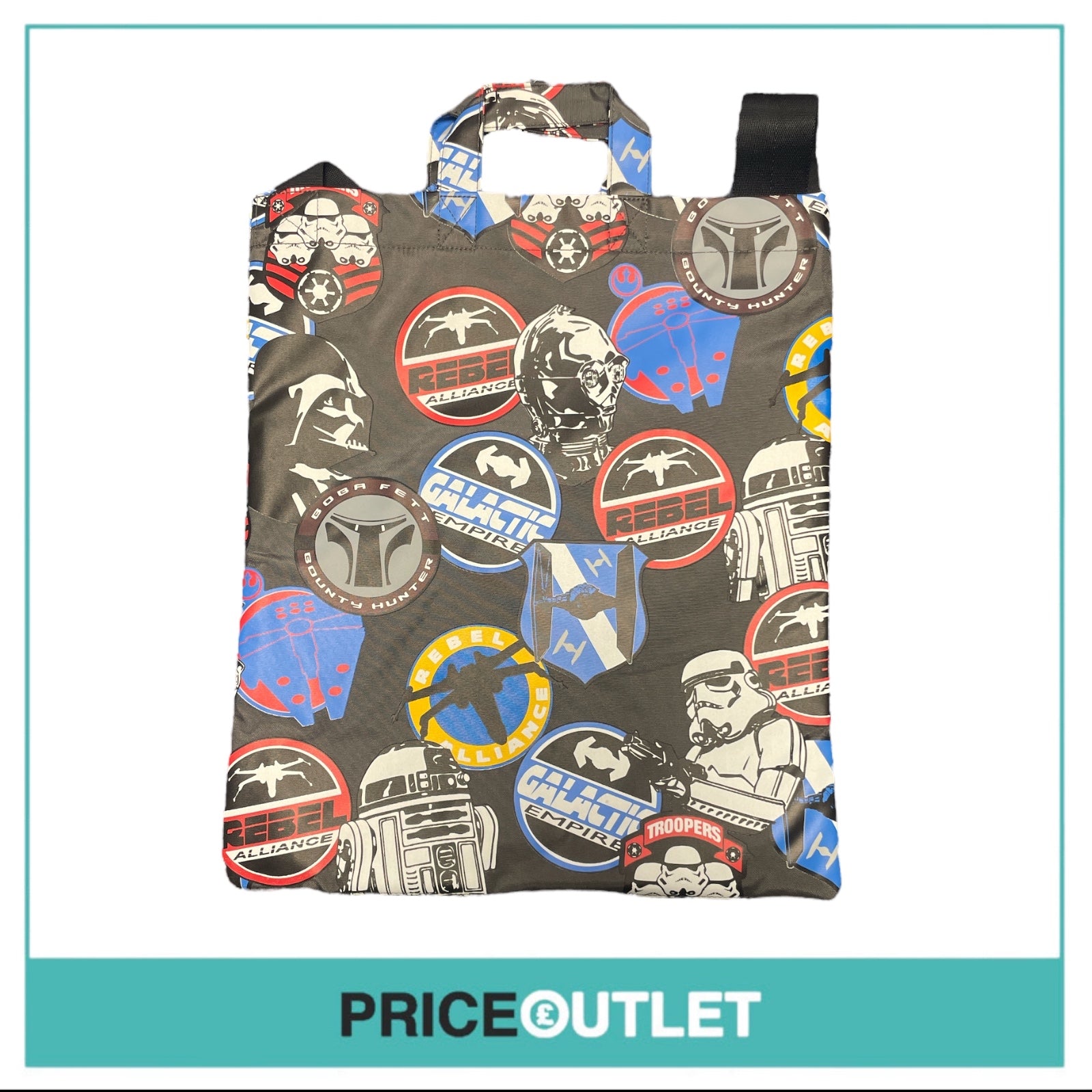 Comme des Garçons x Star Wars - Grey Tote Bag - Size OS - BRAND NEW WITH TAGS