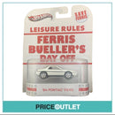 Hot Wheels - Ferris Bueller's Day Off '84 Pontiac Fiero (White) - Damaged Box