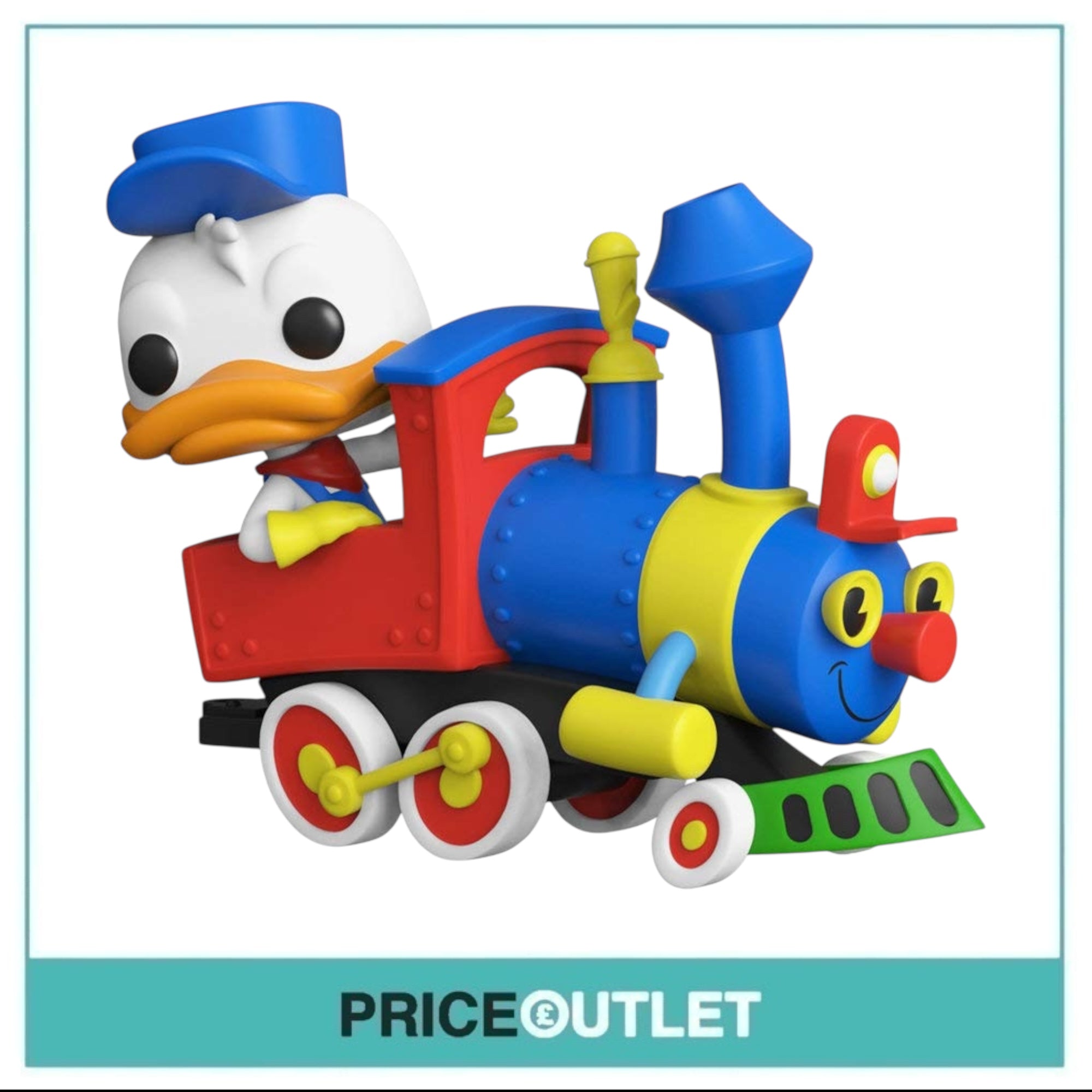 Funko Trains - Donald Duck on the Casey Jr. Circus Train Attraction