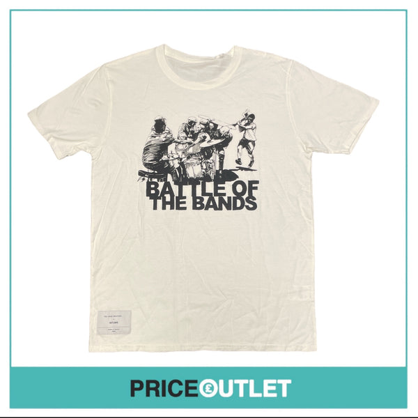 Inoue Brothers - Battle Of The Bands White T-Shirt - Size M - BRAND NEW WITH TAGS