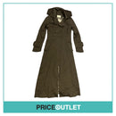 Alma Aguilar - Black Long Coat - Size 38 - BRAND NEW WITH TAGS