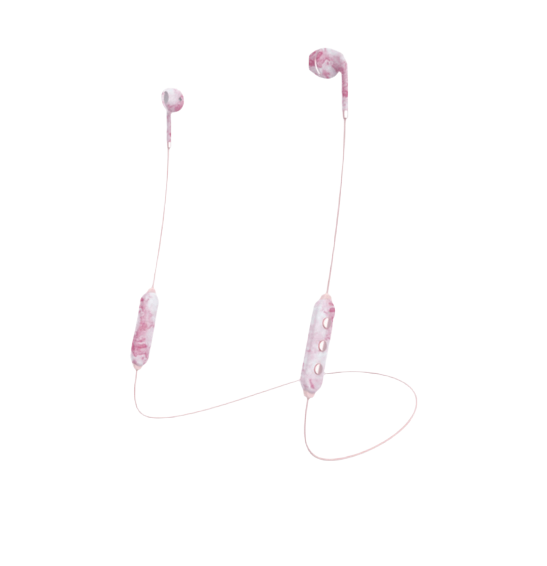 Happy Plugs Stockholm Wireless ll - Wireless Headphones - Pink Marble - BRAND NEW