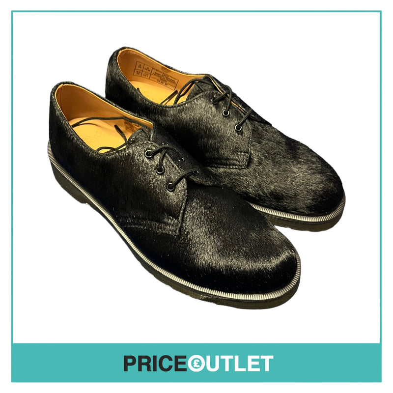 Dr Martens - Black Horse Hair Shoes - Size 3 - BRAND NEW WITH TAGS