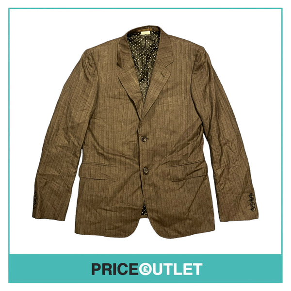 Comme des Garçons Homme Deux - Mens Grey Pinstripe Blazer - Size L - BRAND NEW WITH TAGS