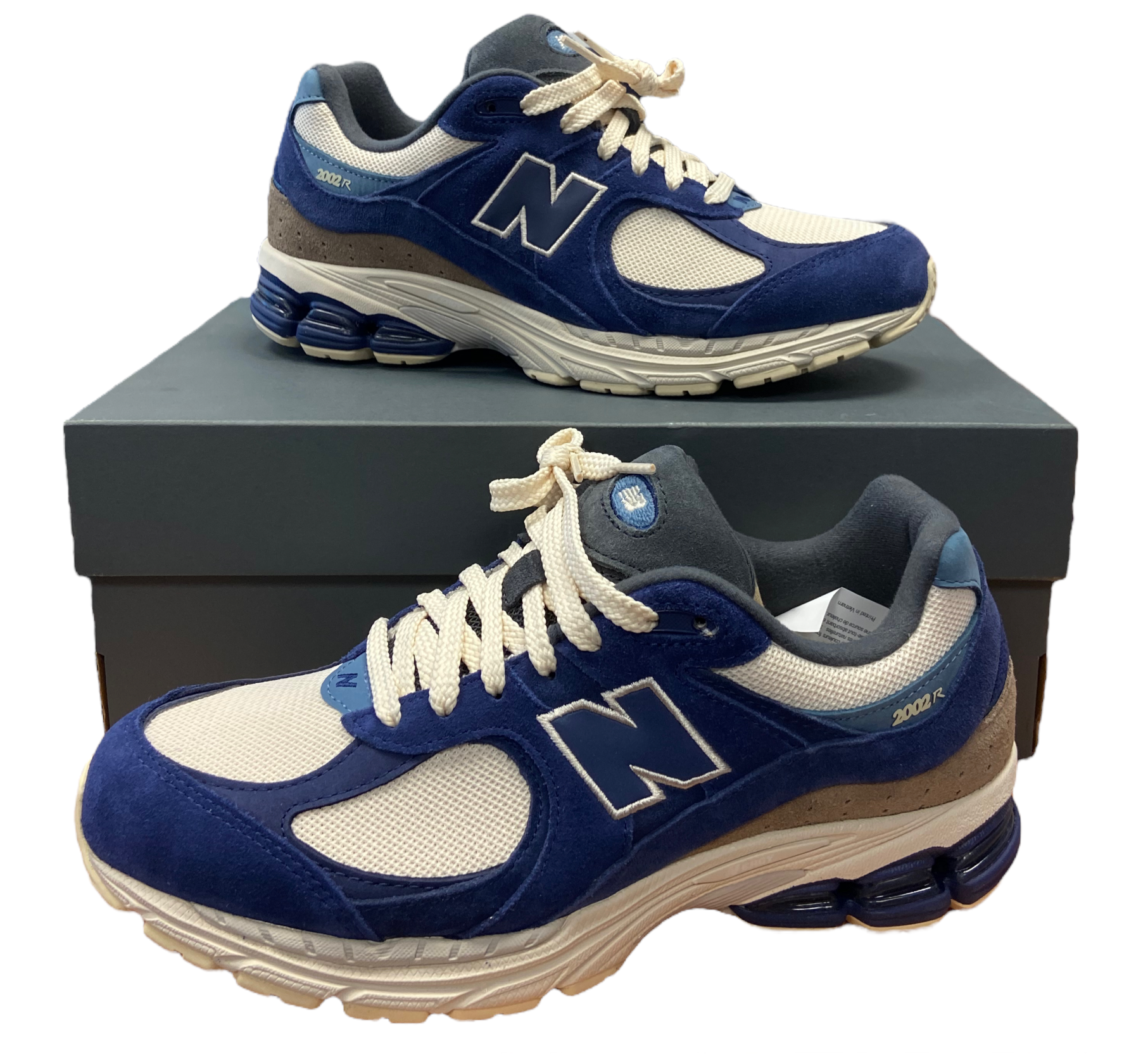 New Balance - 2002R 'Navy Cream' - UK 8