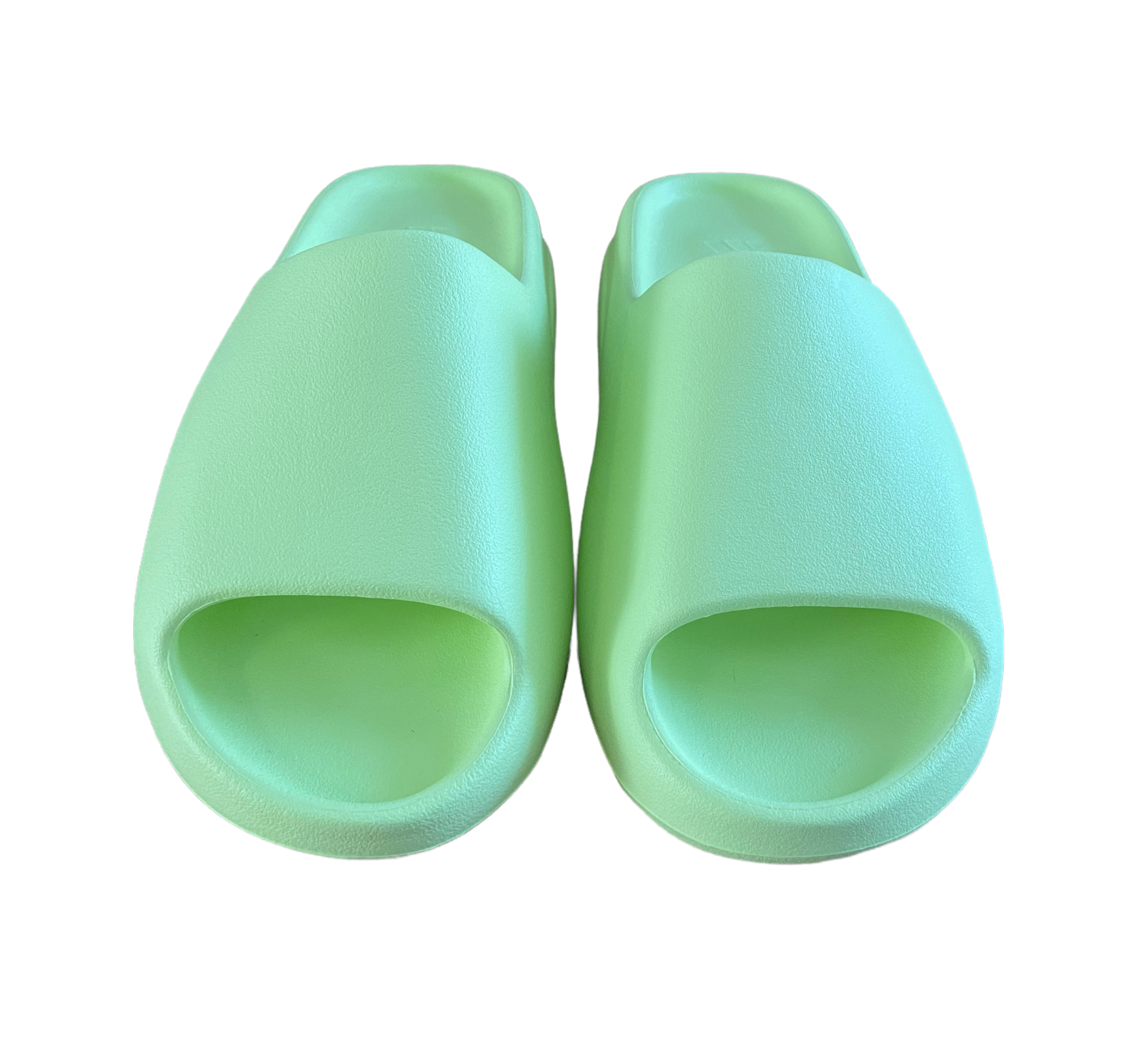Adidas - Yeezy Slide 'Glow Green' - UK 8