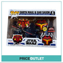Funko - Star Wars - Darth Maul & Gar Saxon 2 Pack (Slightly Damaged)