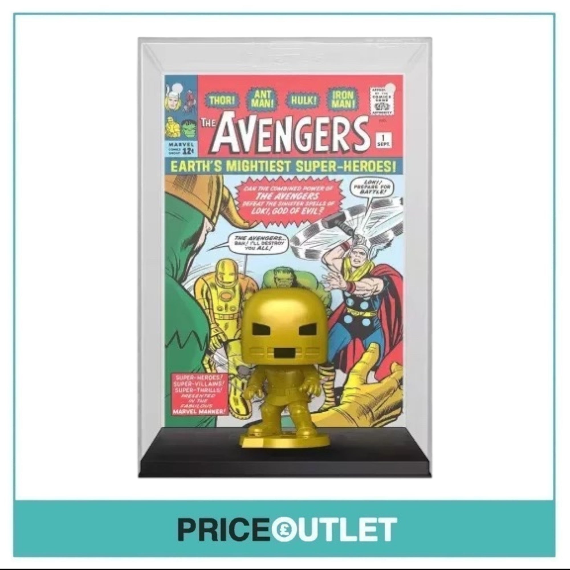 Funko - Iron Man (Gold) Comic Cover