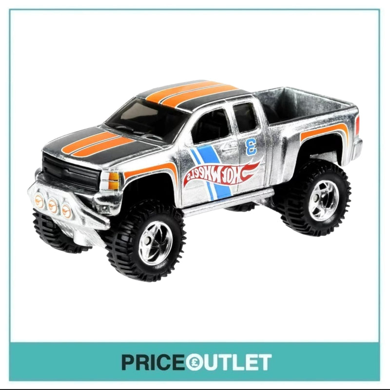 Hot Wheels - Chevy Silverado Off Road 2019 Zamac Edition (Silver)