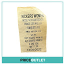 Kickers - Womens Mustard Yellow Wide Leg Cord Trousers - Size 28 - BRAND NEW