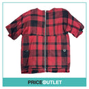 Sacai - Red and Black Tartan Top - Size 3 - BRAND NEW WITH TAGS