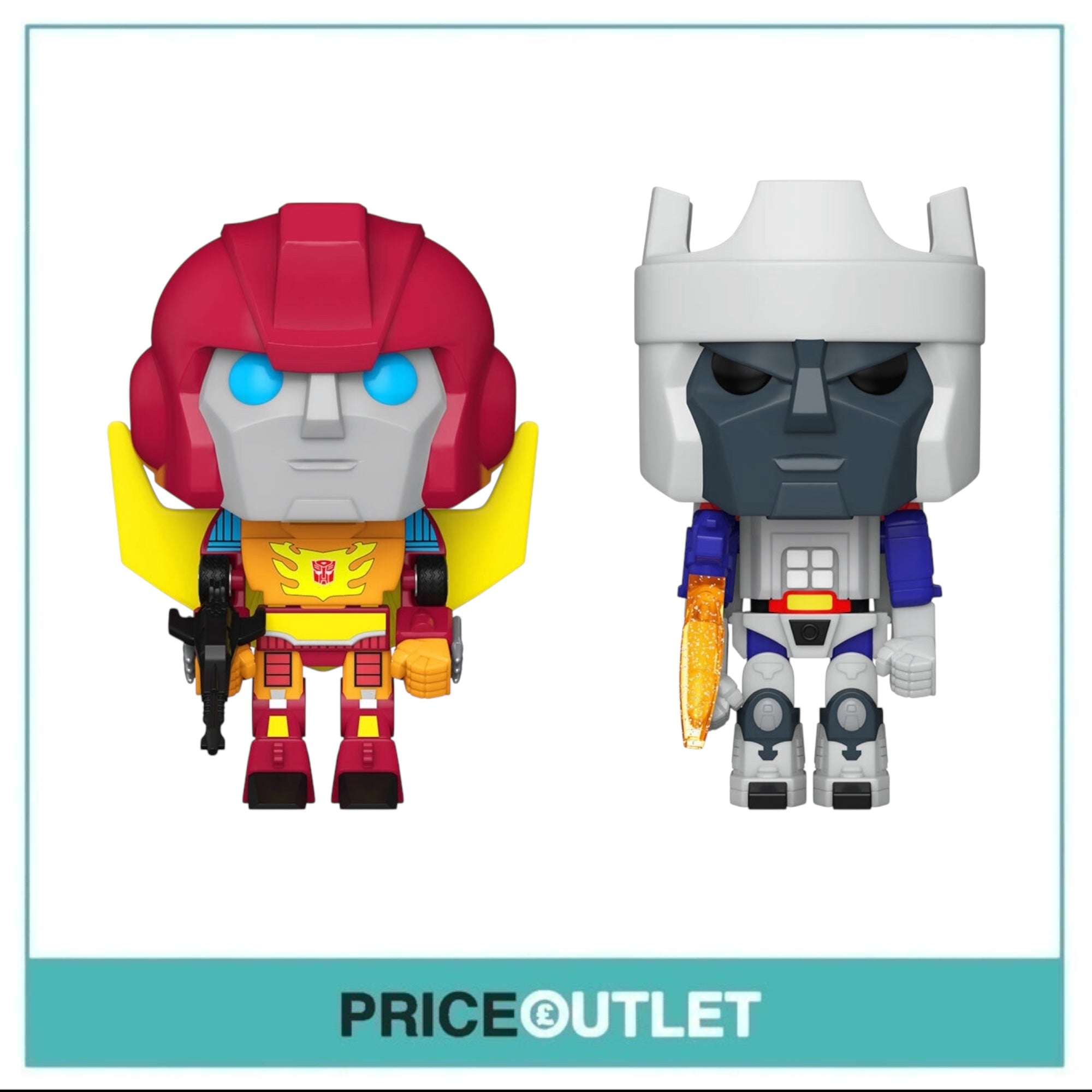 Funko - Transformers - Rodimus & Galvatron 2 Pack (Slightly Damaged)