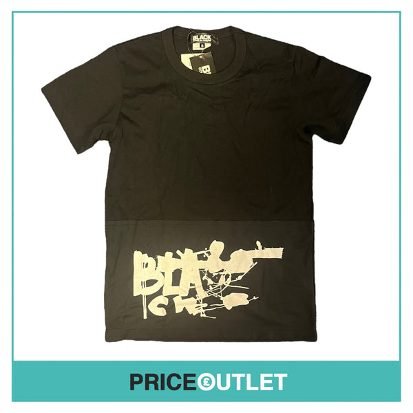 Comme des Garçons Black - Ladies Black and White T-Shirt - Size S - BRAND NEW WITH TAGS