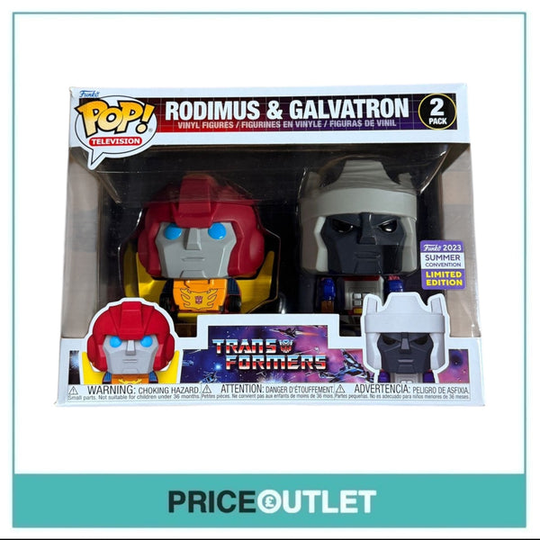 Funko - Transformers - Rodimus & Galvatron 2 Pack (Slightly Damaged)