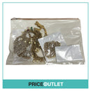Dhiral's Creations - Gold Necklace, Bracelet/Ring and Headpiece Jewellery Set - BRAND NEW IN BAG