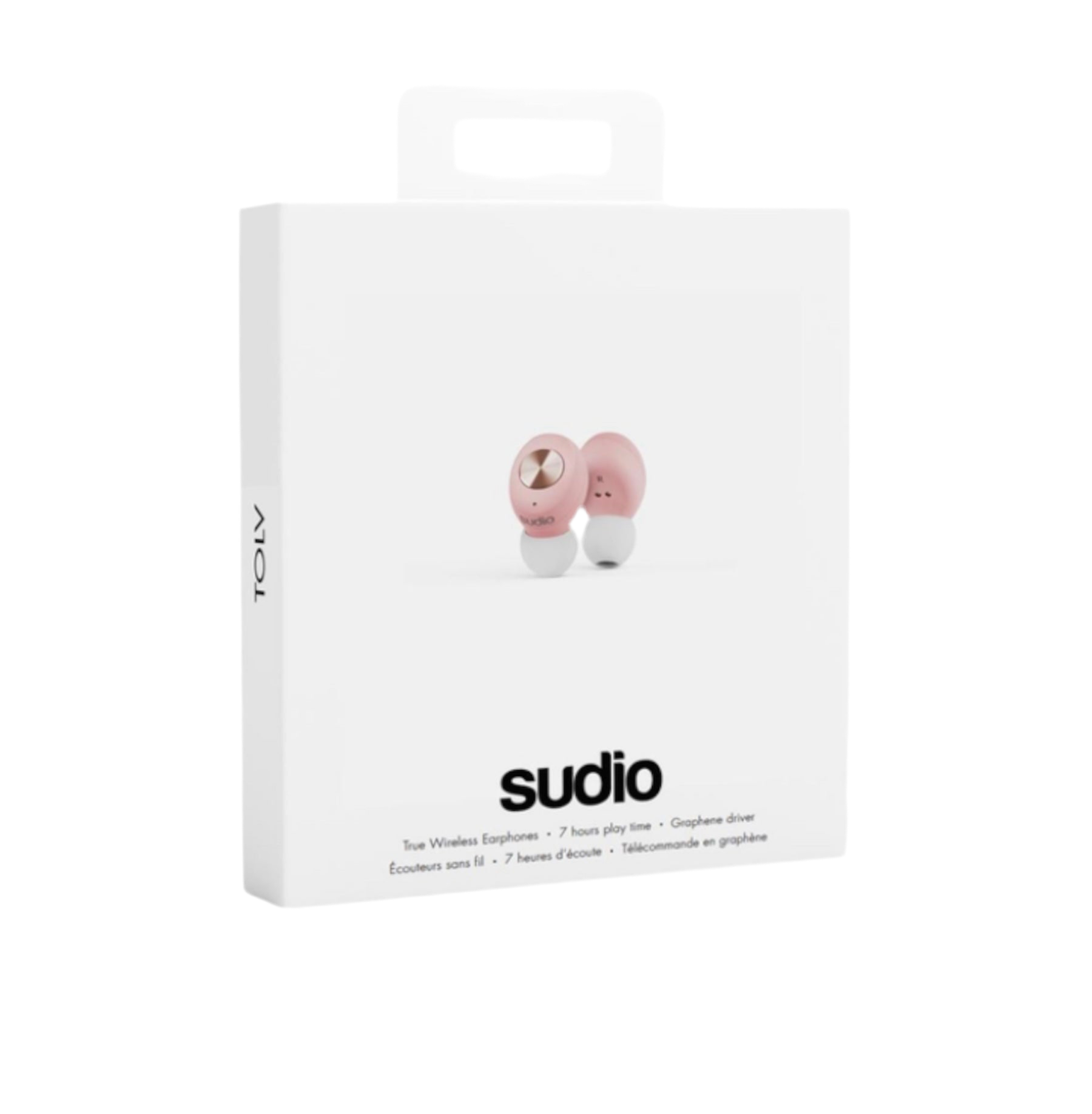 Sudio Tol v True Wireless Bluetooth In-Ear Headphones - Pink - BRAND NEW