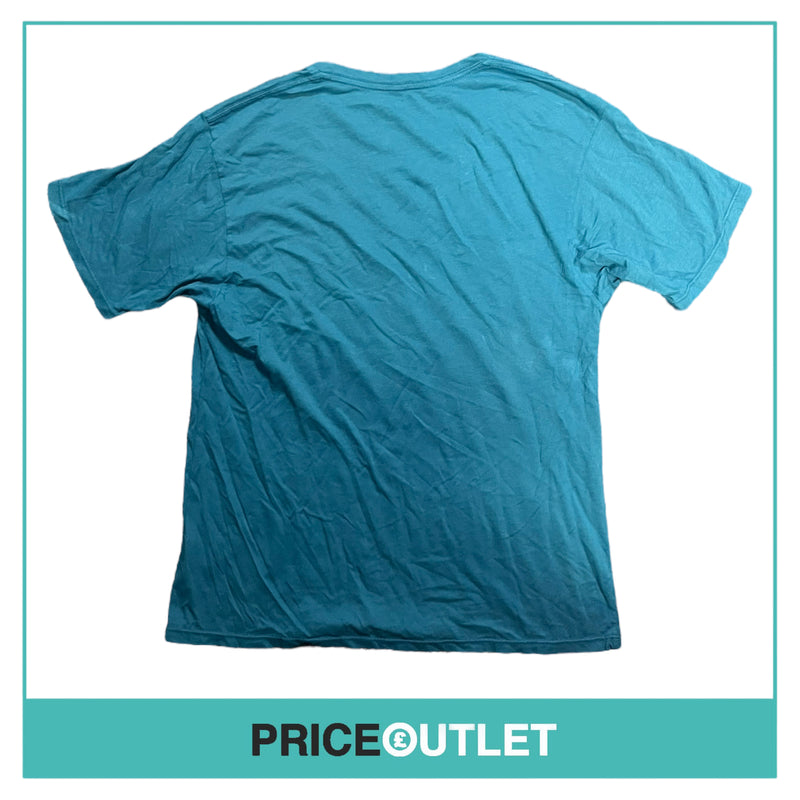 Creative Growth For Everybody - Mens Blue Chicken T-Shirt - Size S - BRAND NEW WITH TAGS
