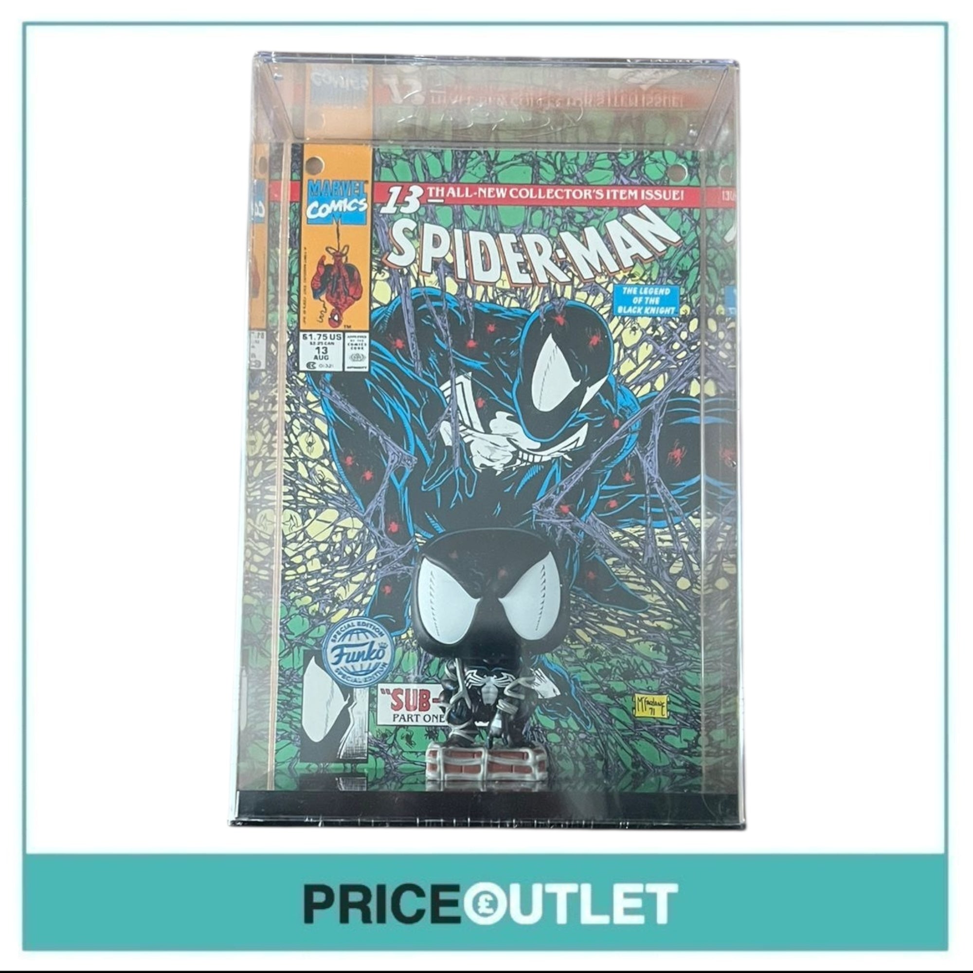 Funko - Spider-Man (Symbiote Suit) Comic Cover