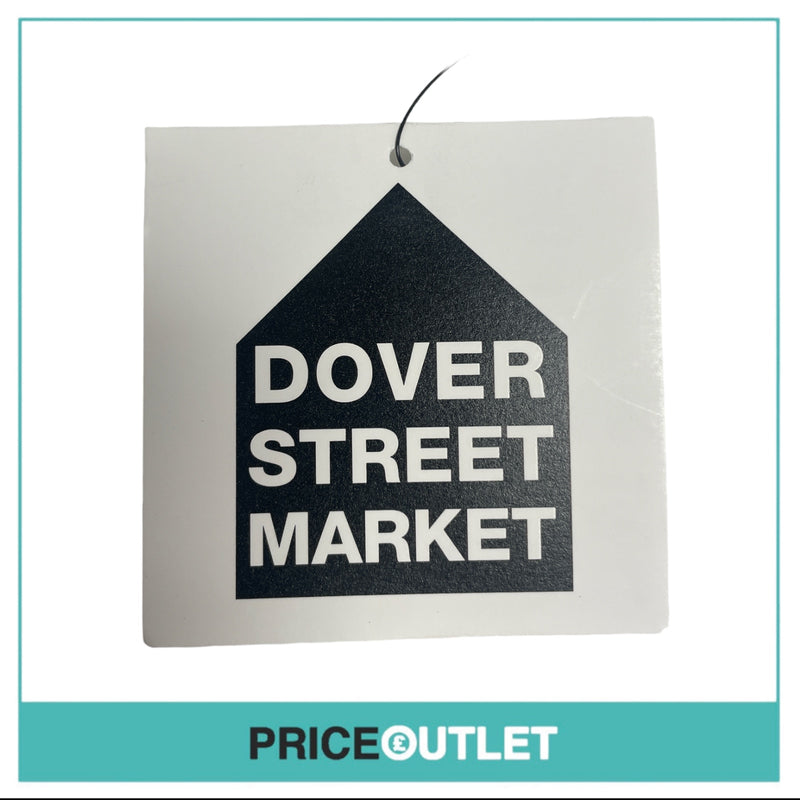Dover Street Market - Mens White Upside Down Logo Shirt - Size M - BRAND NEW WITH TAGS