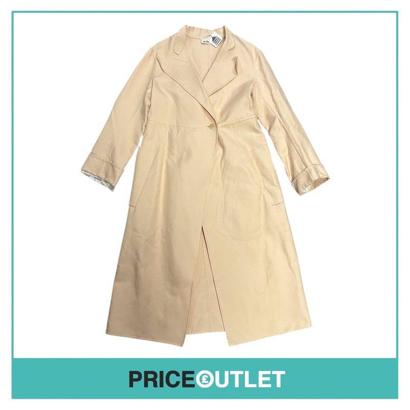 Jil Sanders - Peach Long Coat - Size 36 - BRAND NEW WITH TAGS