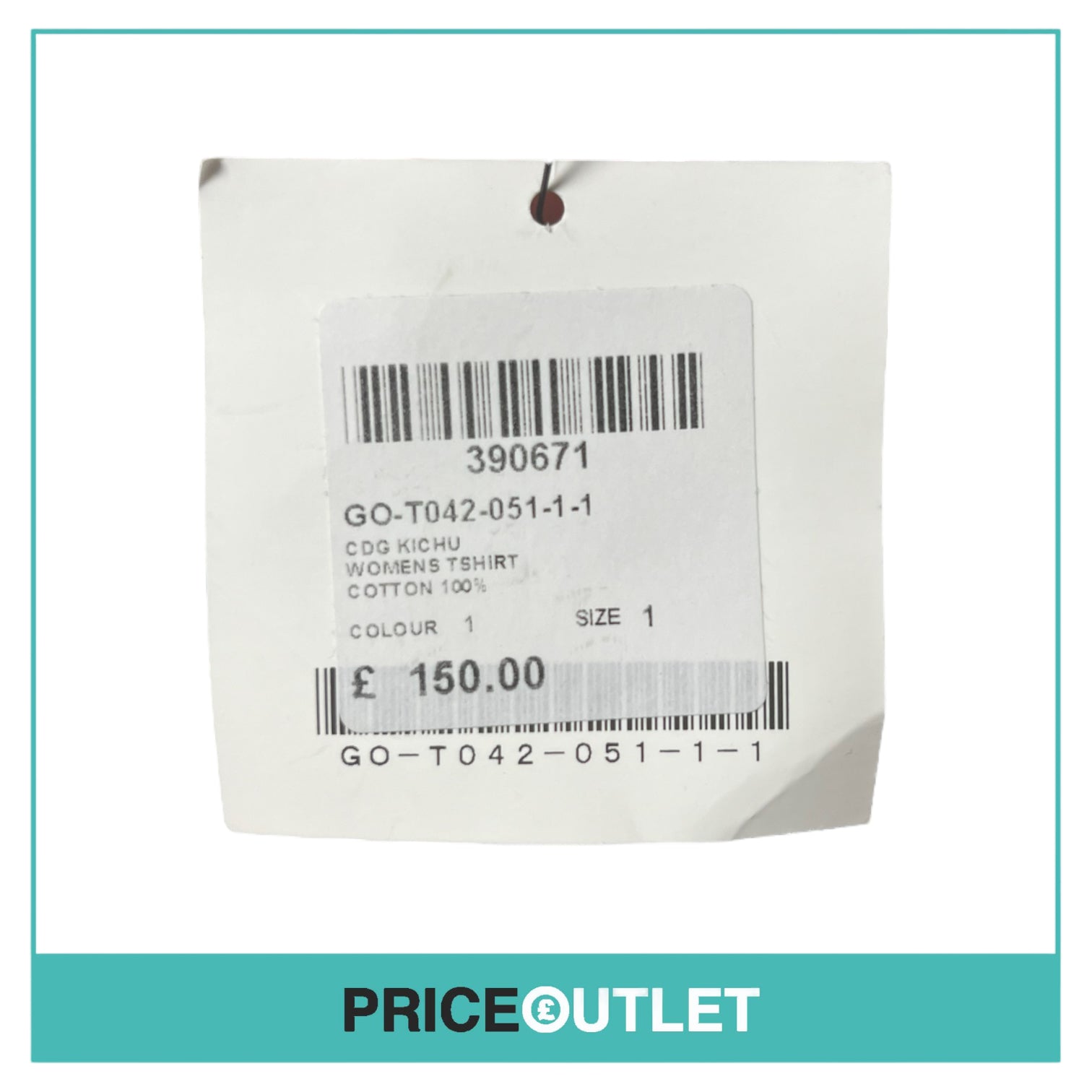 Comme des Garçons - Womens Rose Graphic T-Shirt - Size XS - BRAND NEW WITH TAGS