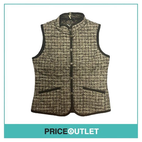 Lavenham - Ladies Grey Tweed Vest - Size 12 - BRAND NEW WITH TAGS