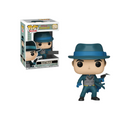 Funko Pop! vinyl figure of a character in a blue hat and coat with packaging on a white background