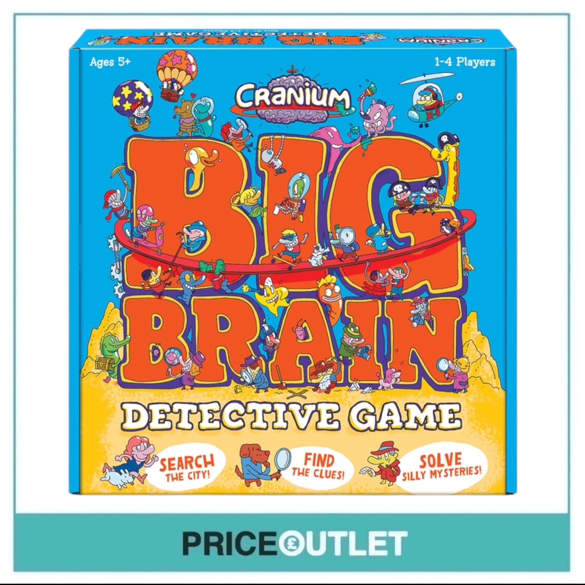 Funko - Cranium Big Brain Detective Game